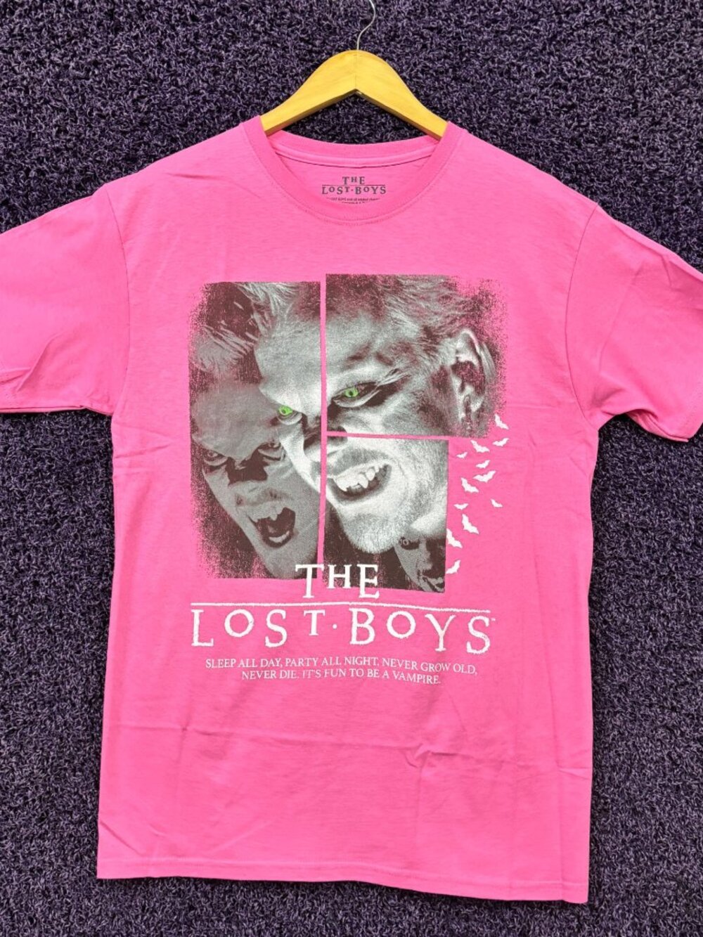 The Lost Boys David Leader of Vampire Gang Poster T-Shirt M